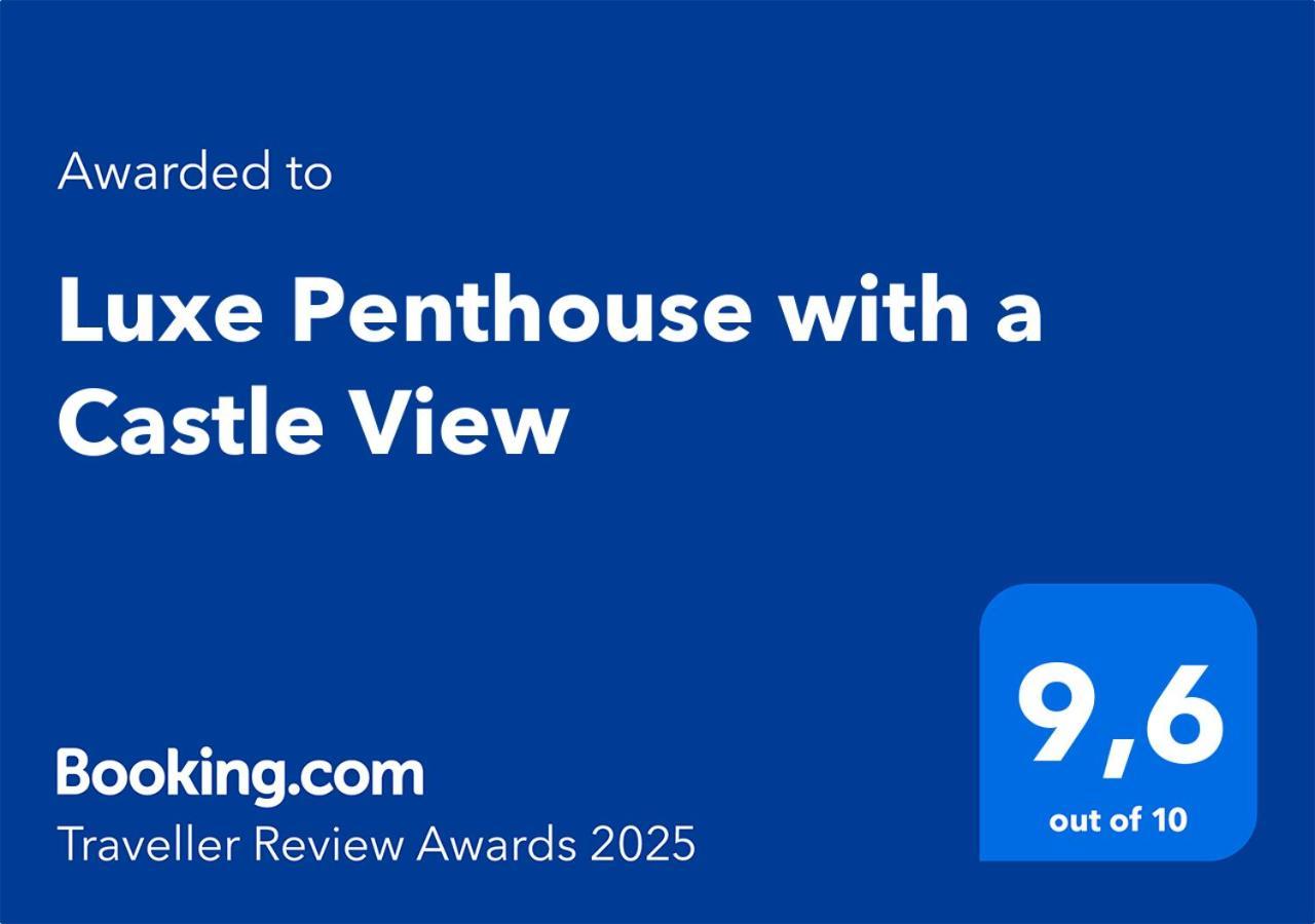 Luxe Penthouse With A Castle View Любляна Екстериор снимка